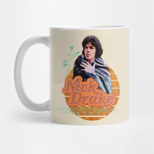 Nick drake \\ Retro Art Mug